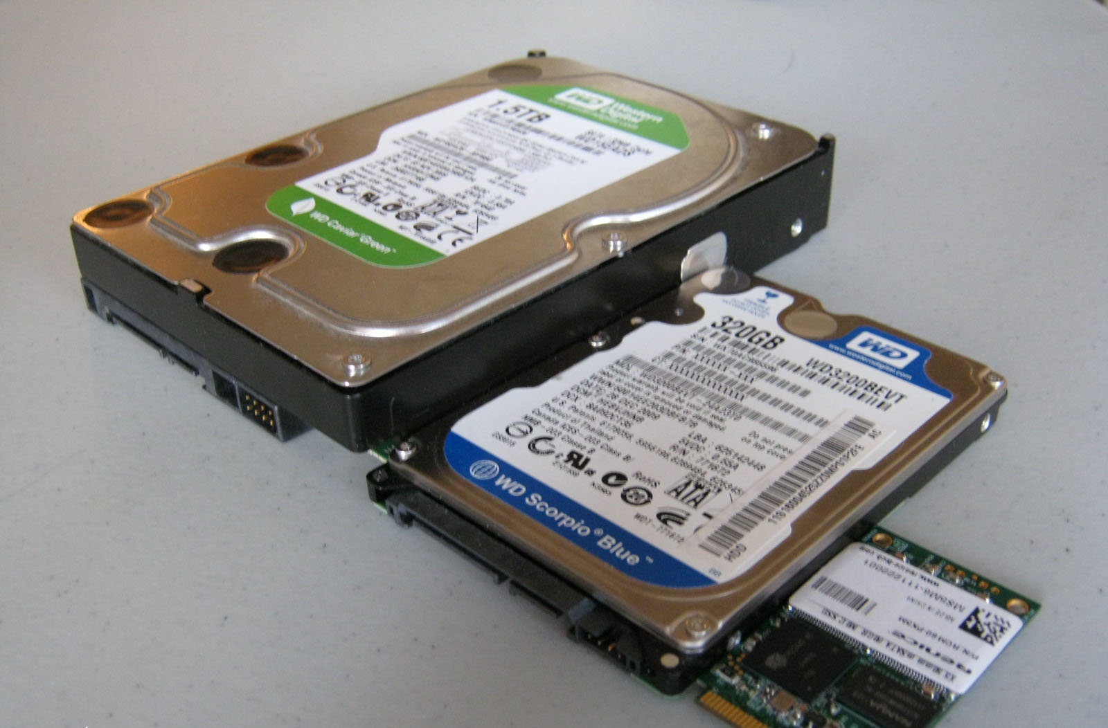 HDD VS mSATA SSD on PCIe – Haukeberg